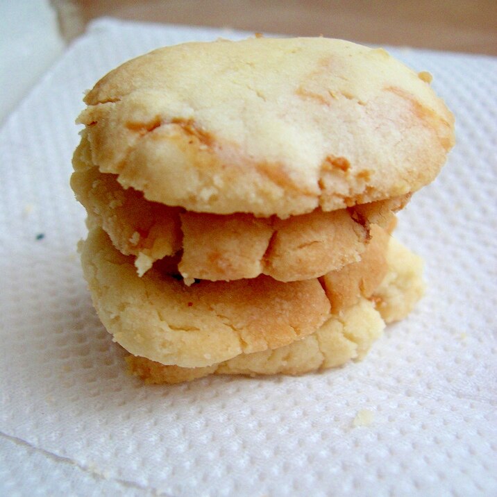 簡単ビニール袋でピーナッツバタークッキー